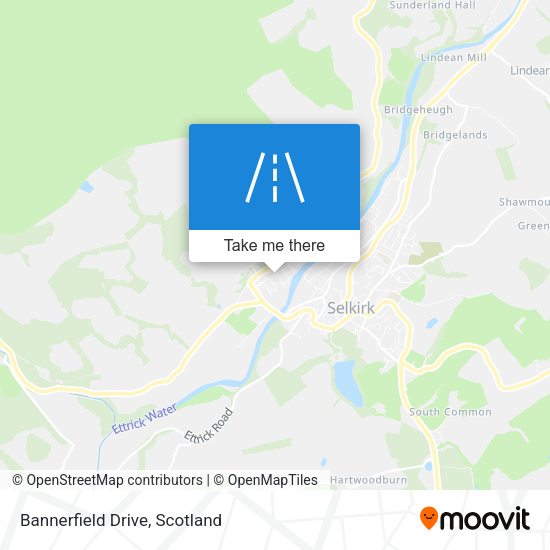 Bannerfield Drive map