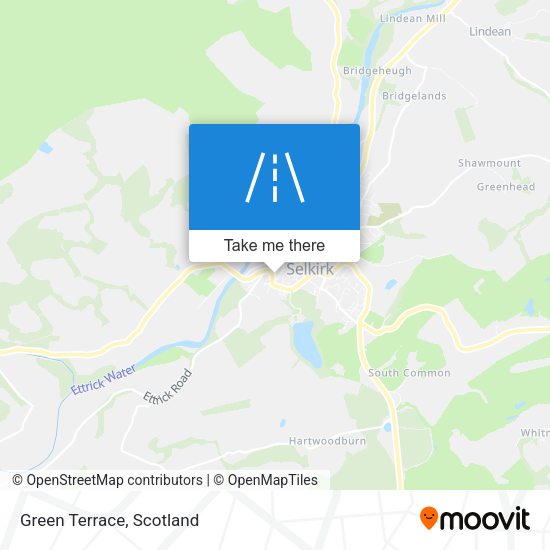 Green Terrace map