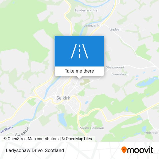 Ladyschaw Drive map