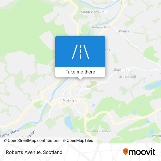 Roberts Avenue map