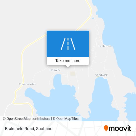 Brakefield Road map