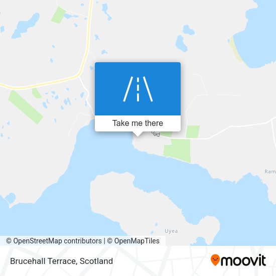 Brucehall Terrace map