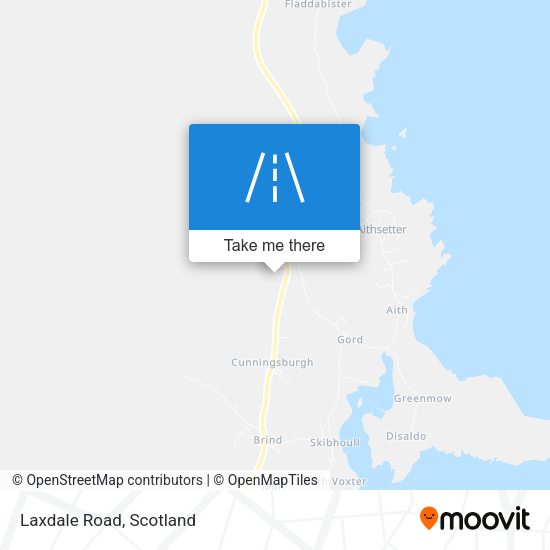 Laxdale Road map