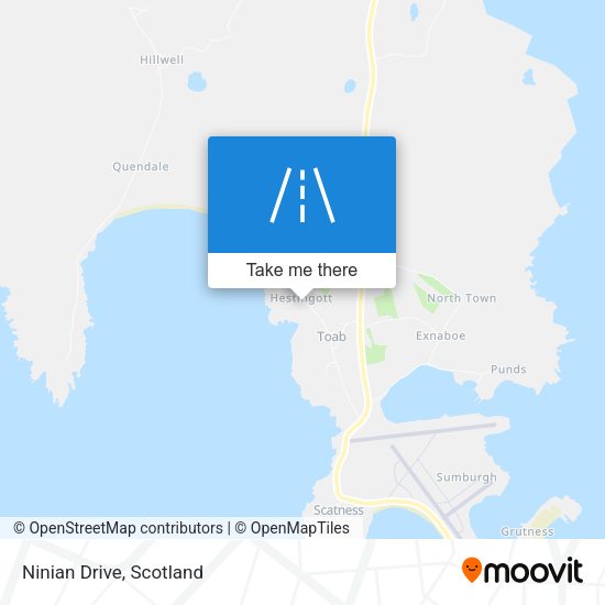 Ninian Drive map