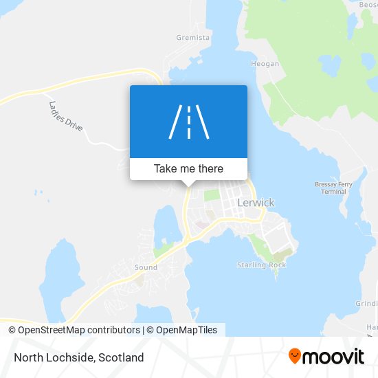 North Lochside map