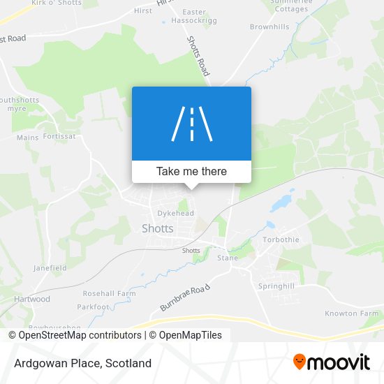 Ardgowan Place map