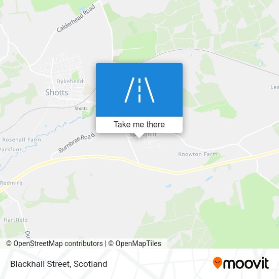 Blackhall Street map