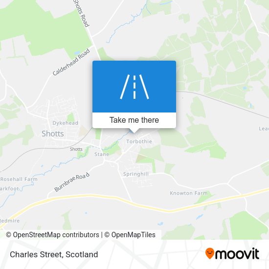 Charles Street map