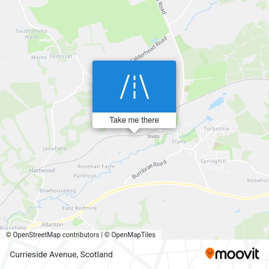 Currieside Avenue map