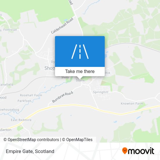 Empire Gate map