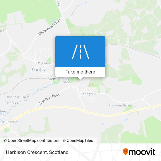 Herbison Crescent map