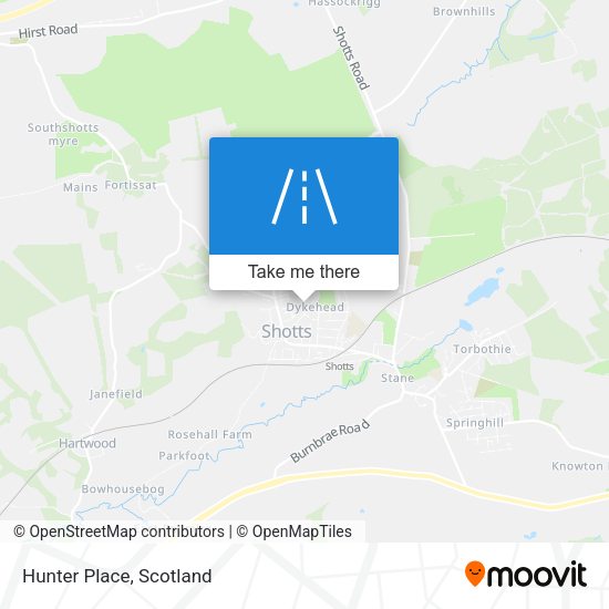 Hunter Place map