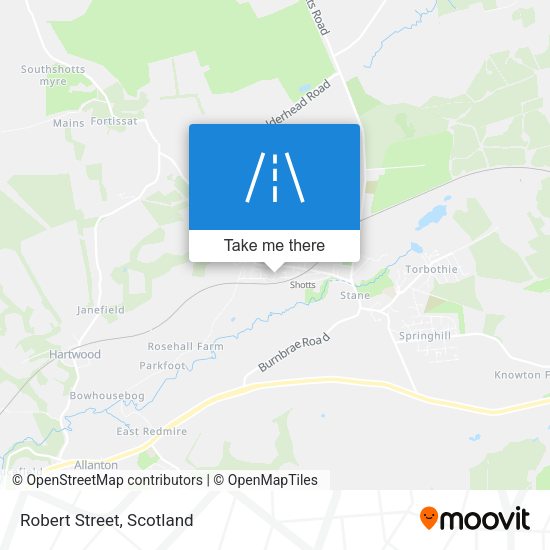 Robert Street map