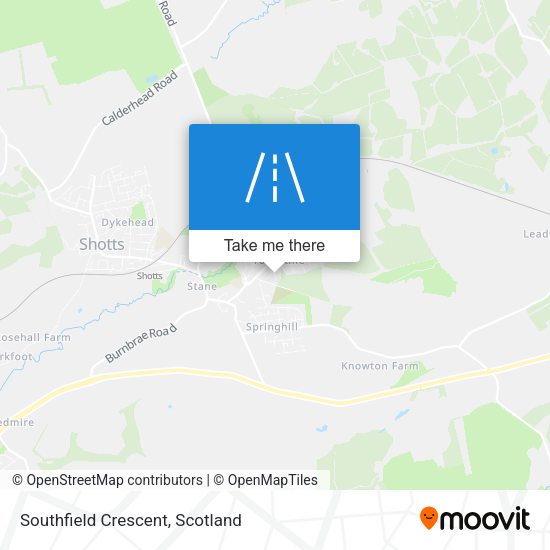 Southfield Crescent map