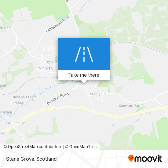 Stane Grove map