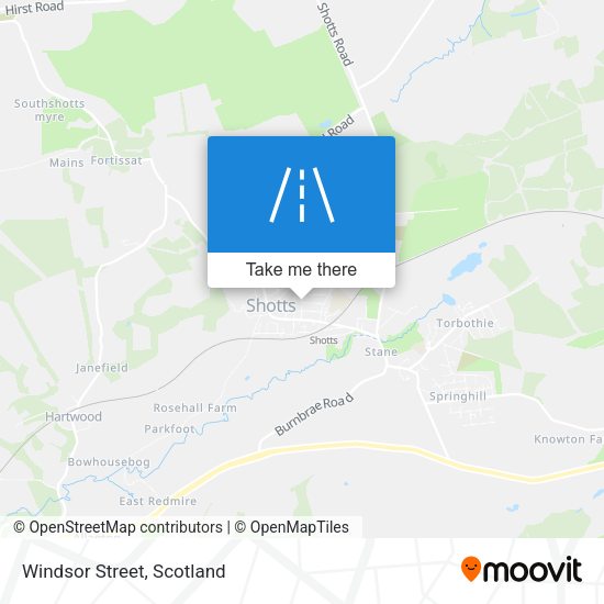 Windsor Street map