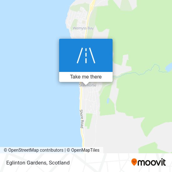 Eglinton Gardens map
