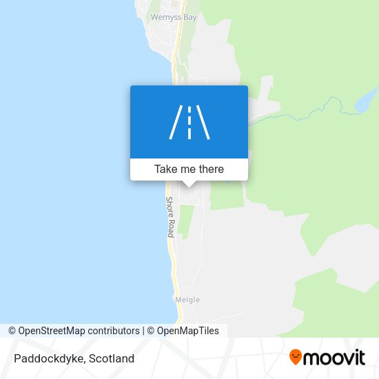 Paddockdyke map