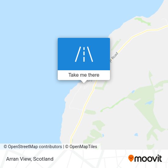 Arran View map