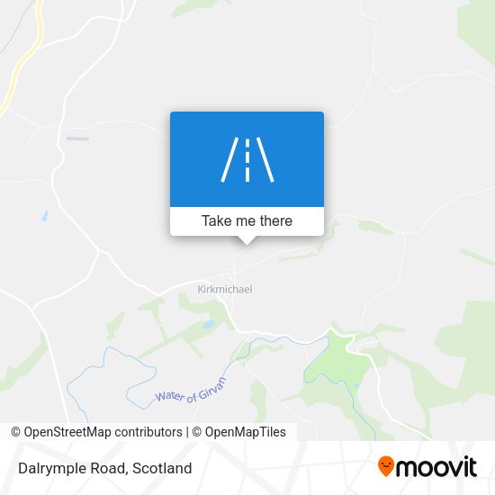 Dalrymple Road map