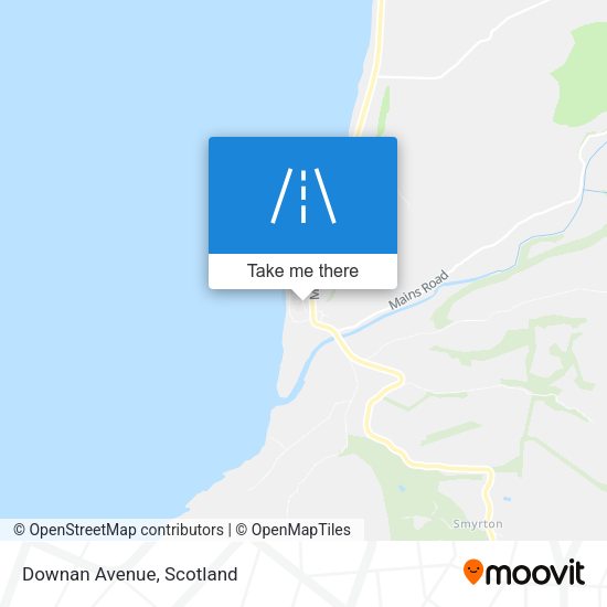 Downan Avenue map