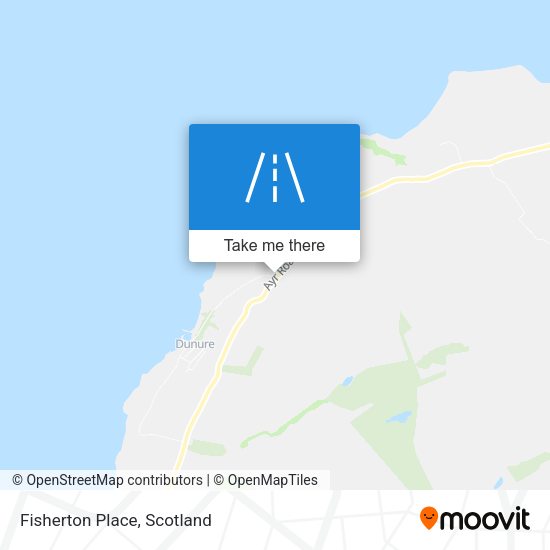 Fisherton Place map