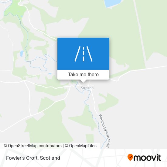 Fowler's Croft map