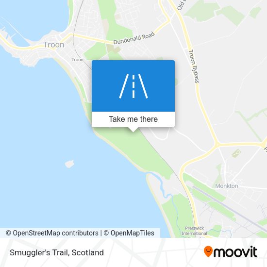 Smuggler's Trail map