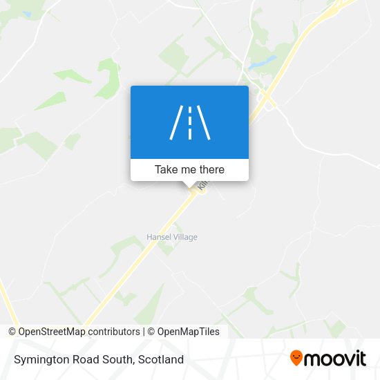 Symington Road South map