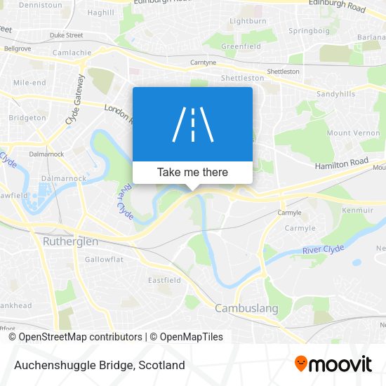 Auchenshuggle Bridge map