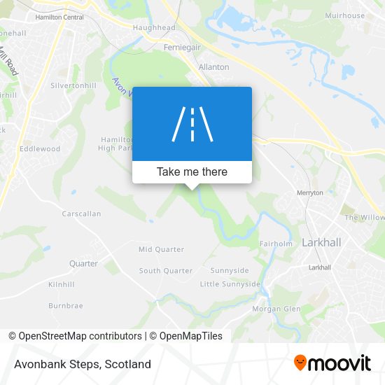 Avonbank Steps map