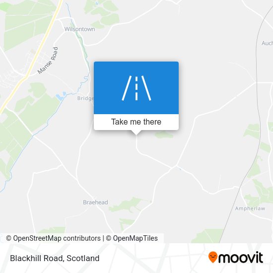 Blackhill Road map