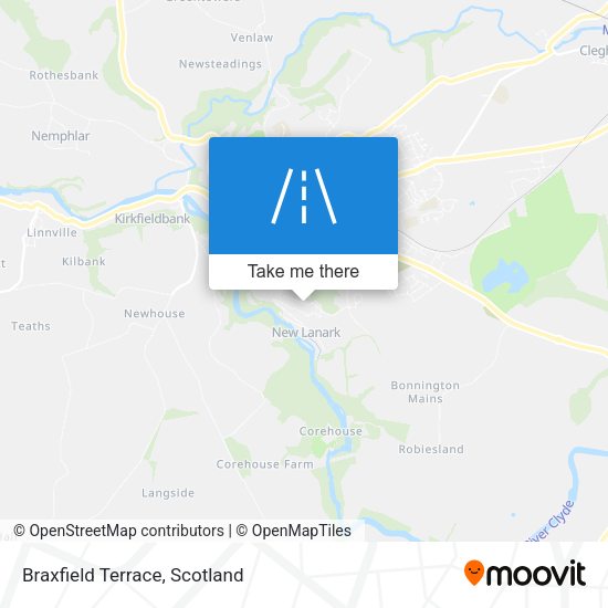 Braxfield Terrace map