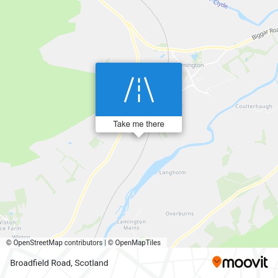 Broadfield Road map