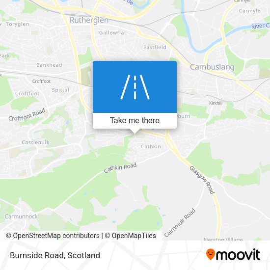 Burnside Road map