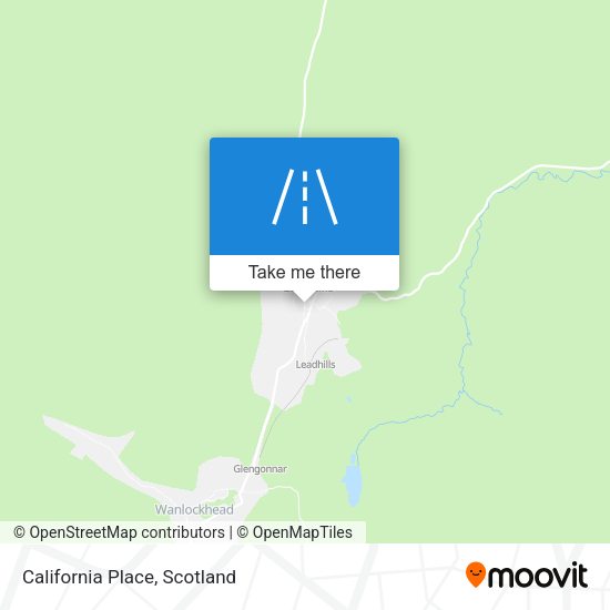 California Place map
