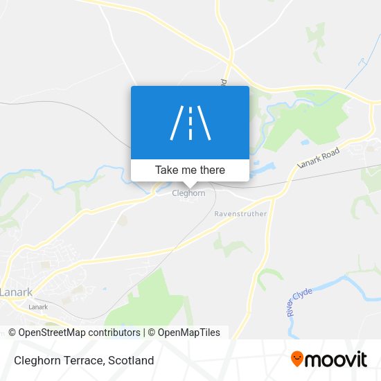Cleghorn Terrace map
