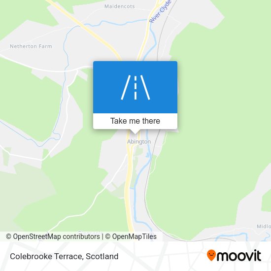 Colebrooke Terrace map