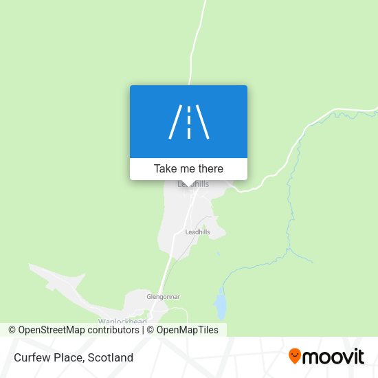 Curfew Place map