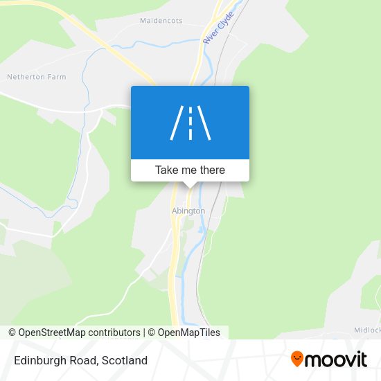 Edinburgh Road map