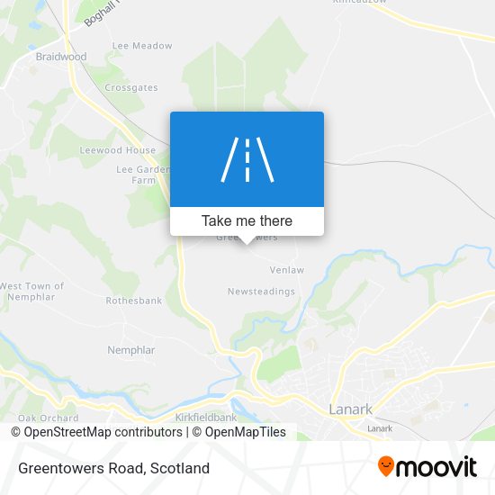 Greentowers Road map