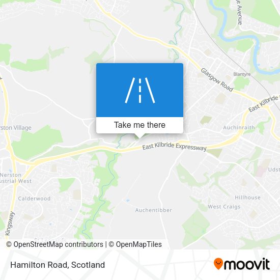 Hamilton Road map