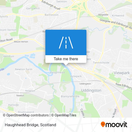 Haughhead Bridge map