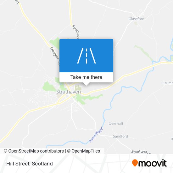 Hill Street map