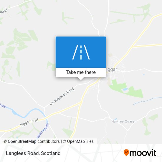 Langlees Road map