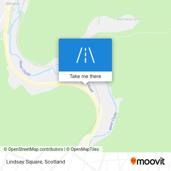 Lindsay Square map