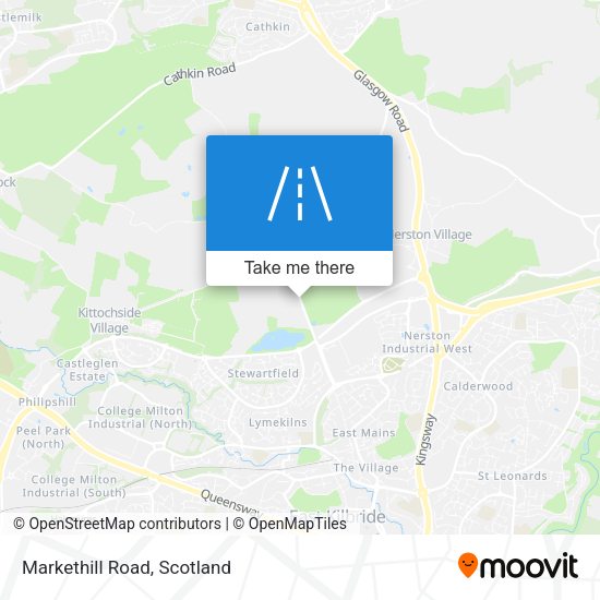 Markethill Road map