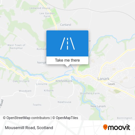 Mousemill Road map