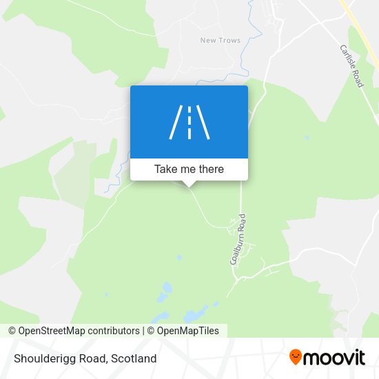 Shoulderigg Road map