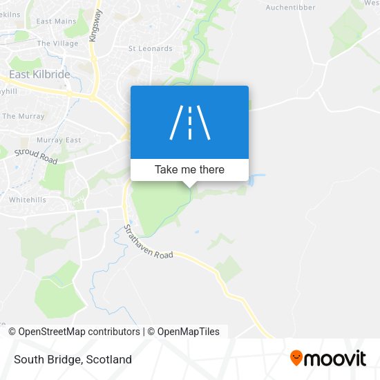 South Bridge map